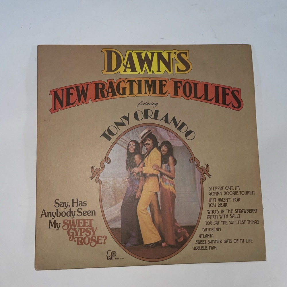 DAWN'S NEW RAGTIME FOLLIES FEATURING TONY ORLANDO 12" VINYL RECORD ORIGINAL 1973 - Picture 2 of 6